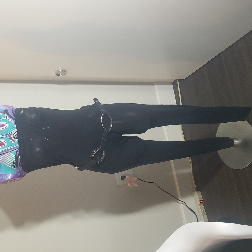 Miss Sixty Small Black tube top to ankle/ one piece catsuit